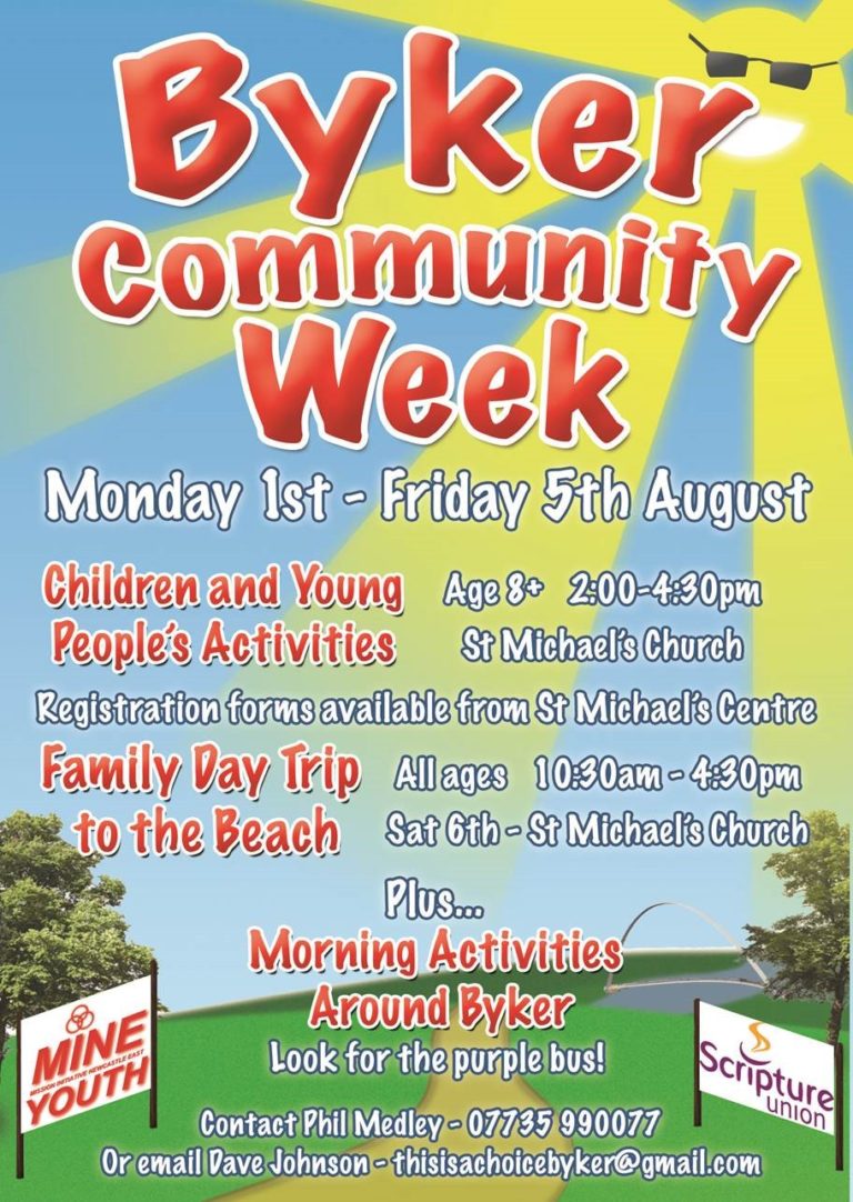 Family Day Trip To The Beach (Part of St Michael's Byker Community Week