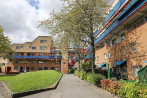 A picture of the Byker wall